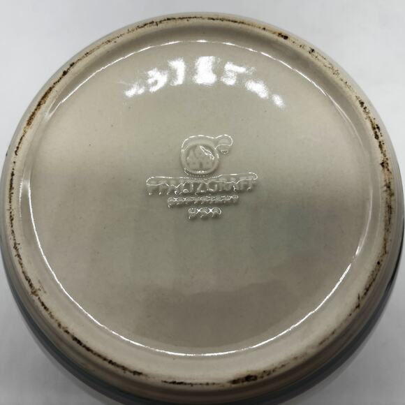 Vtg Pfaltzgraff Juniper Cookies Stoneware Cookie Jar Lid 7.5x7 USA Home Kitchen - Picture 6 of 10